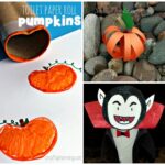 Halloween & Fall Themed Toilet Paper Roll Crafts For Kids