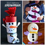 List of Easy Snowman Crafts For Kids to Make