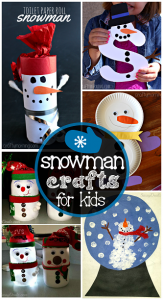 List of Easy Snowman Crafts For Kids to Make - Crafty Morning