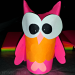 DIY Owl Toilet Paper Roll Craft For Kids - Crafty Morning