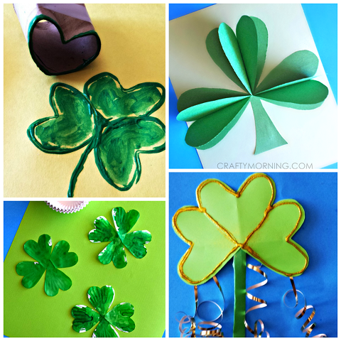 List of Shamrock Crafts to Make for St. Patrick's Day