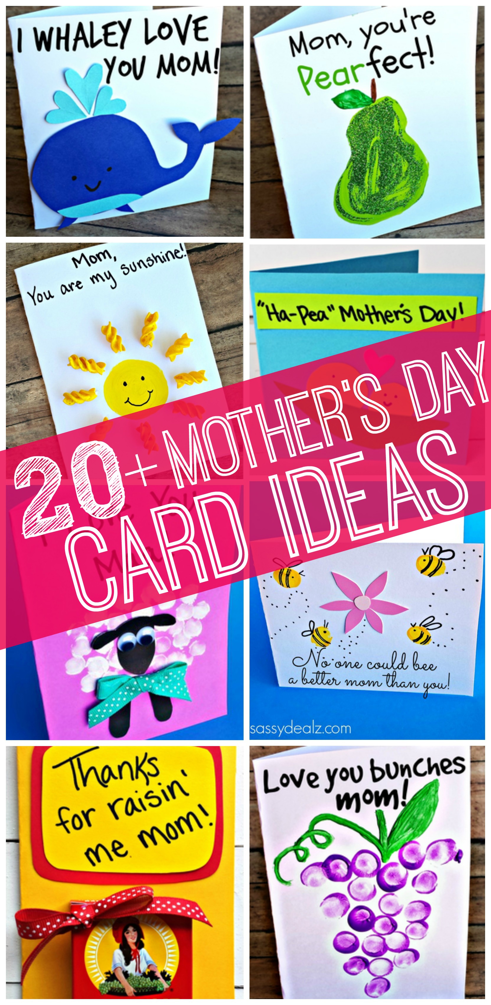 Easy Mother's Day Cards & Crafts for Kids to Make - Crafty ...