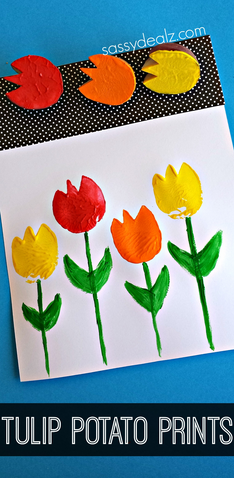tulip-potato-print-craft-for-kids
