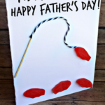 Swedish Fish Father's Day Card Idea