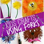 Kids Craft Ideas Using a Fork