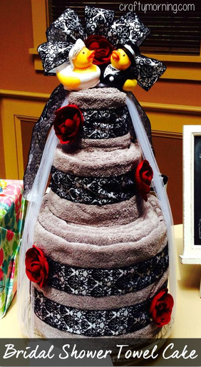 Towel wedding cake. stock photo. Image of artwork, card - 42400864
