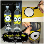 DIY: Despicable Me Minion Water Bottle Craft For Kids (Cover Tutorial)