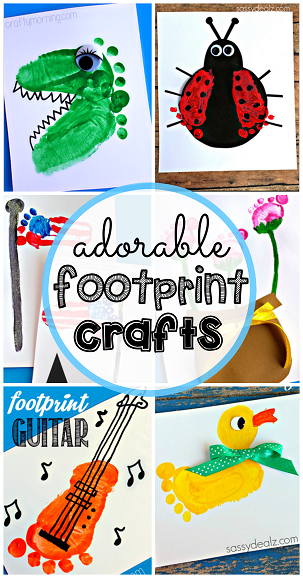 footprint-crafts-for-kids-to-make