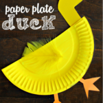 Paper Plate Duck Craft for Kids