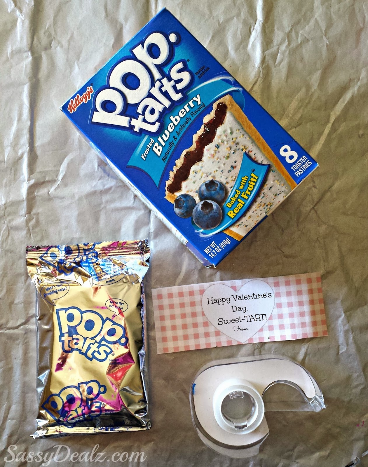 Pop Tart Valentines Day Gift Idea For Kids Crafty Morning