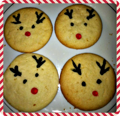 Reindeer Sugar Cookie Idea For Christmas
