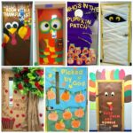 Fall Door Decoration Ideas for the Classroom