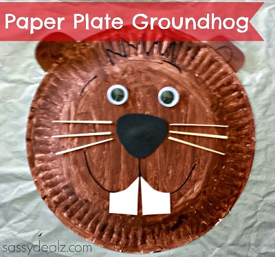 groundhog-paper-plate-kids-craft