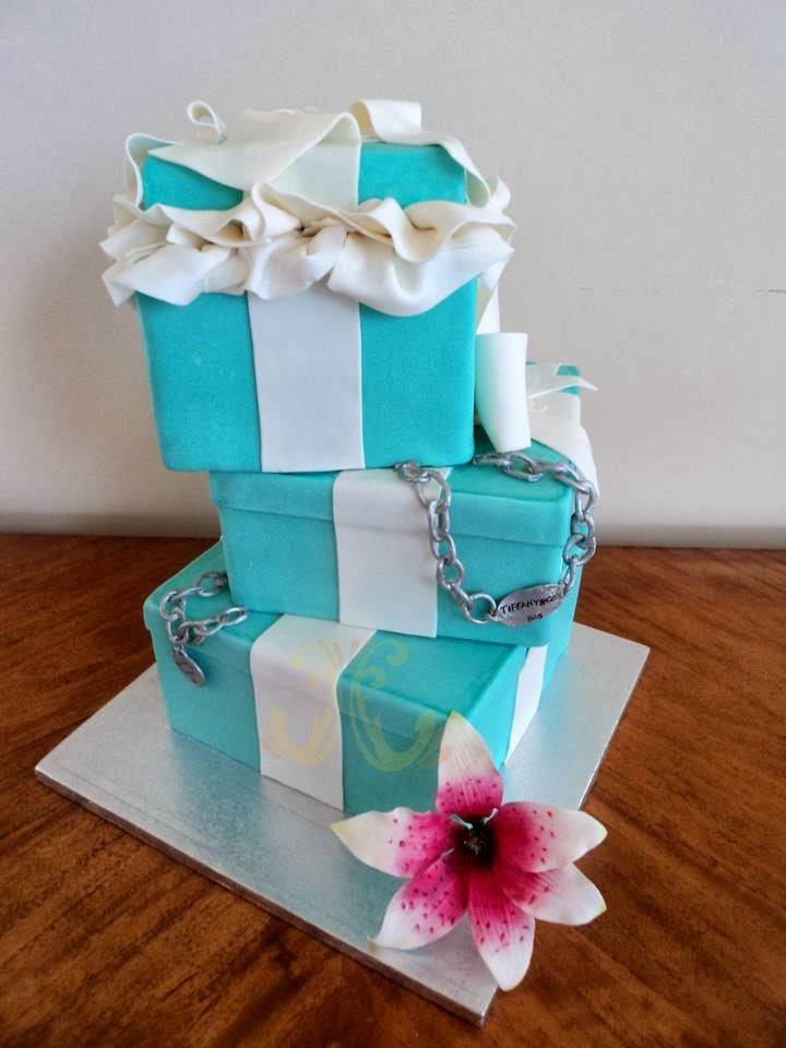 Tiffany & Co. Birthday Cake Ideas