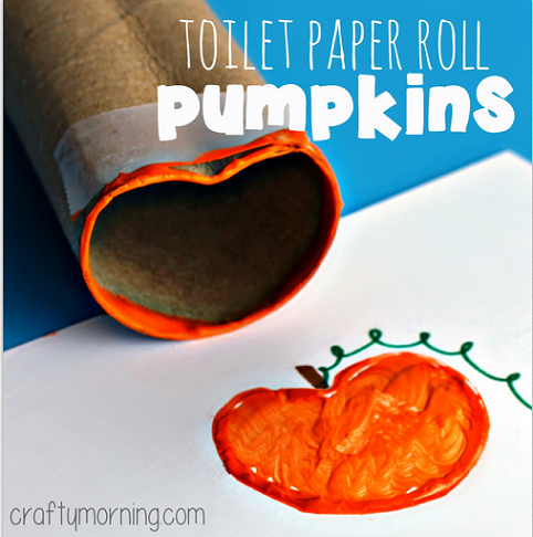 toilet-paper-roll-pumpkin-halloween-craft