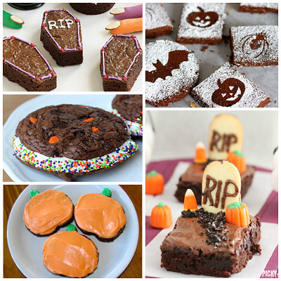 Fun and Spooky Halloween Brownies