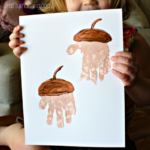 Handprint Acorn Craft for Kids to Make