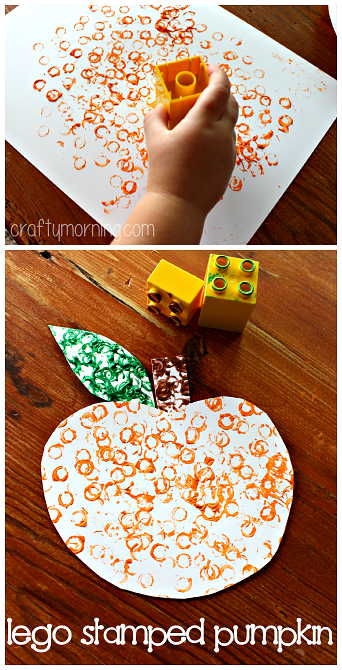 lego-stamped-pumpkin-craft-for-kids