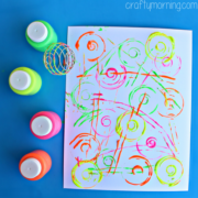 Blenderball Wire Whisk Painting Activity for Kids - Crafty Morning