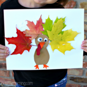 Leaf Turkey Craft for Kids - Crafty Morning