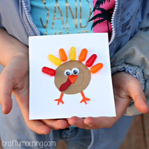 Mike and Ike Turkey Craft for Thanksgiving