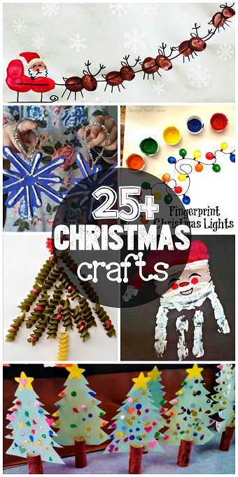 25+ List of Lovely Christmas Crafts for Toddlers to Make