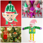 Elf Crafts for Kids to Make at Christmas