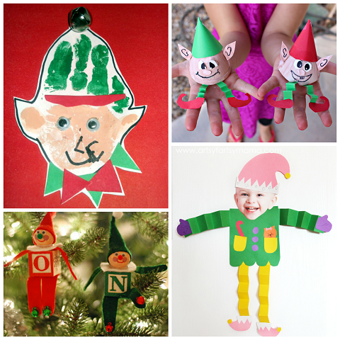 Elf Crafts For Kids To Make At Christmas Crafty Morning - Christmas Elf Decorations Homemade