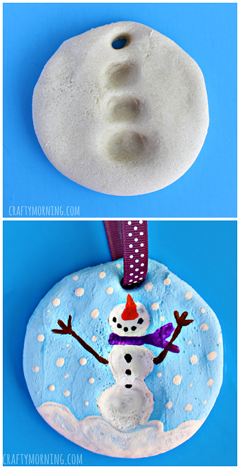 fingerprint-snowman-salt-dough-kids-ornament