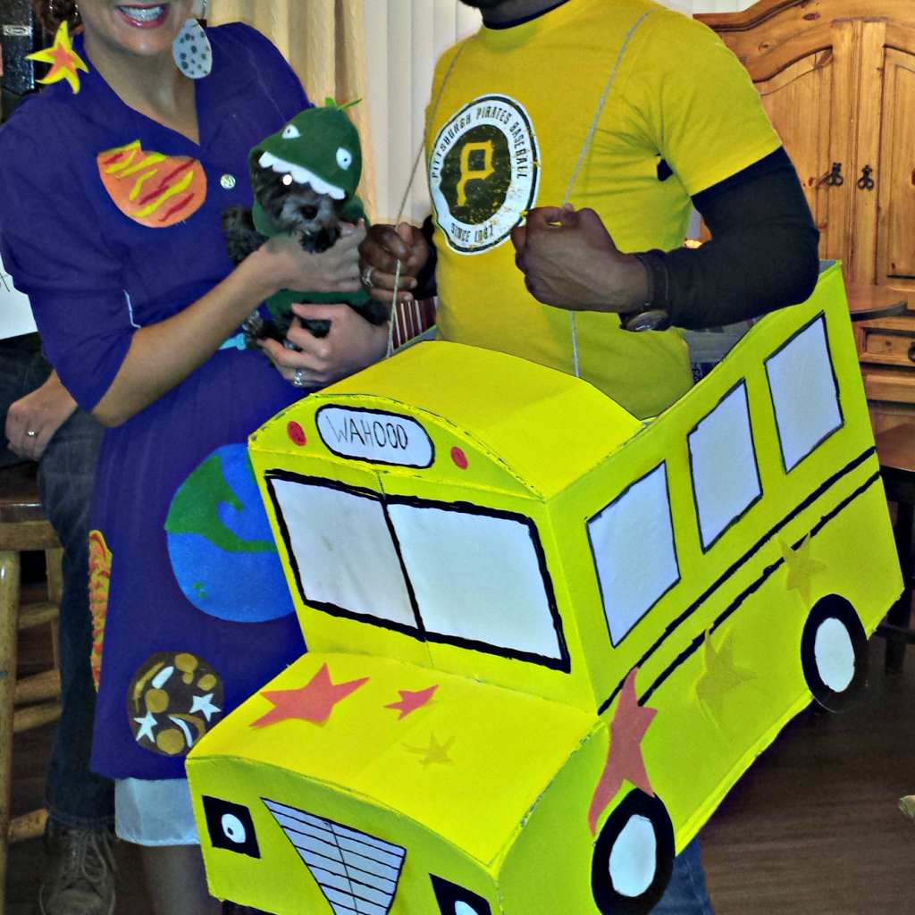 Mrs. Frizzle &amp; The Magic School Bus Couples Costume - Crafty Morning