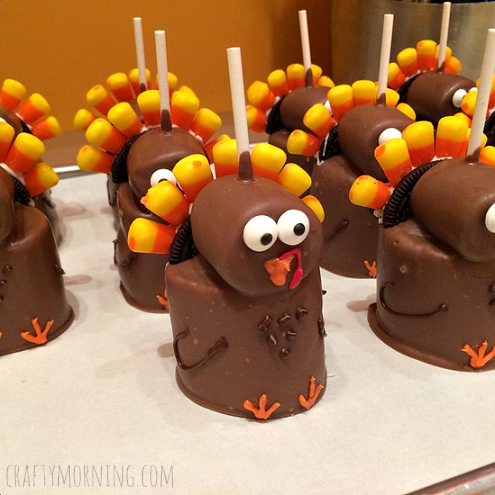 marshmallow-turkey-pop-treats-for-thanksgiving