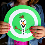 O is for Olaf - Winter Alphabet Craft for Kids