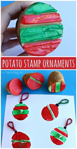potato-stamp-ornaments-craft-for-kids