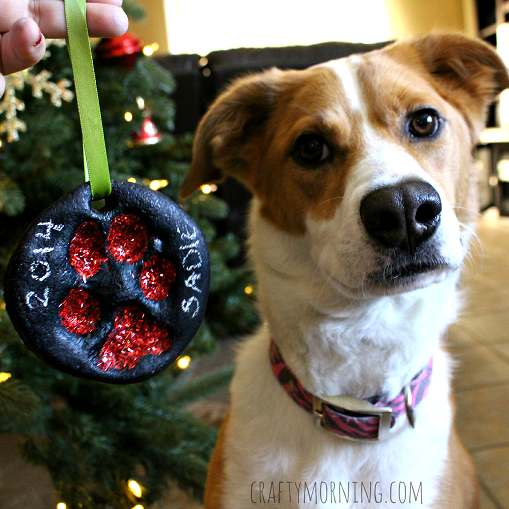 puppy-paw-print-salt-dough-ornament