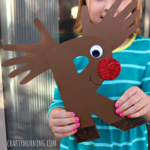 R is for Reindeer/Rudolph (Alphabet Craft for Kids)