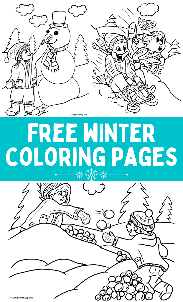 Winter Coloring Pages: Grab Our Free Download - We Are Teachers