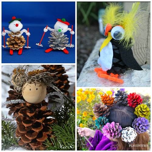 Pinecone Crafts: 3 to do With Kids - TulsaKids Magazine