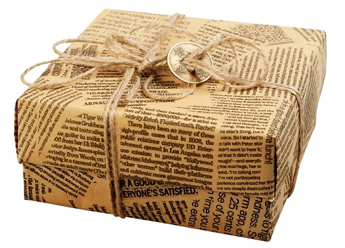newspaper-gift-wrap-idea