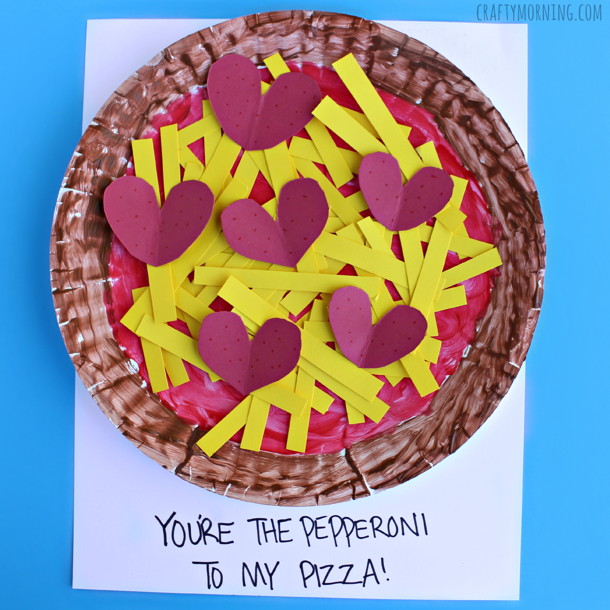 paper-plate-pepperoni-pizza-valentine-craft-for-kids