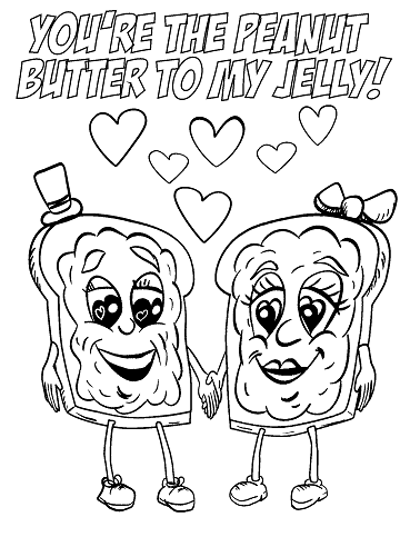 peanut-butter-jelly-toast-valentine-coloring-page