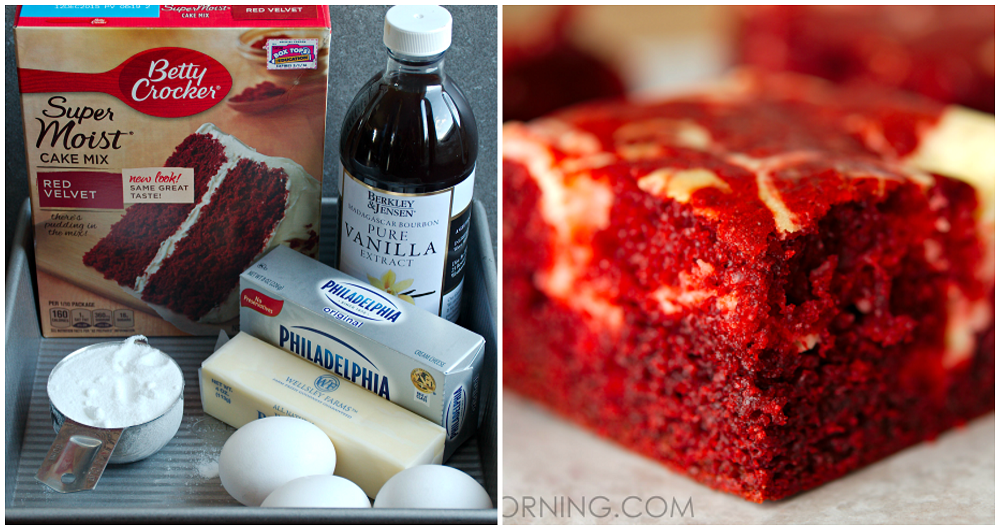 Red Velvet Cheesecake Brownie Recipe