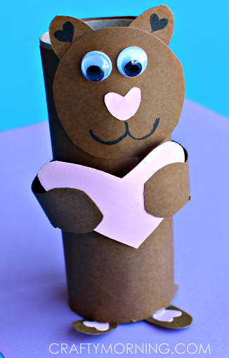 Easy Toilet Paper Roll Valentine Crafts for Kids