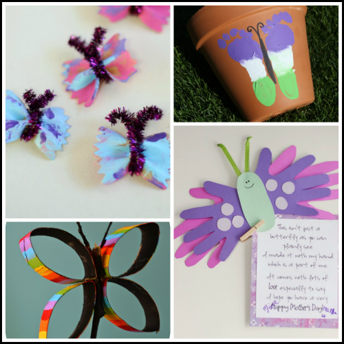 Beautiful Butterfly Crafts for Kids to Make - Crafty Morning