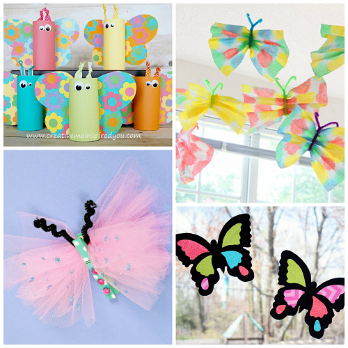 Beautiful Butterfly Crafts for Kids to Make
