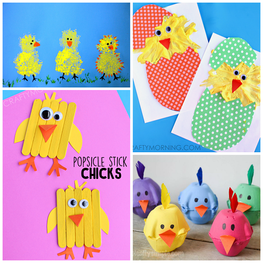 The Most Adorable Chick Crafts for Kids - Crafty Morning