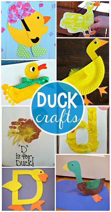 Darling Duck Crafts for Kids to Make - Crafty Morning