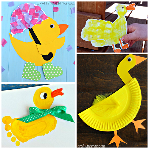 Darling Duck Crafts for Kids to Make