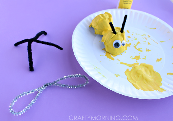 egg-carton-bee-kids-craft-