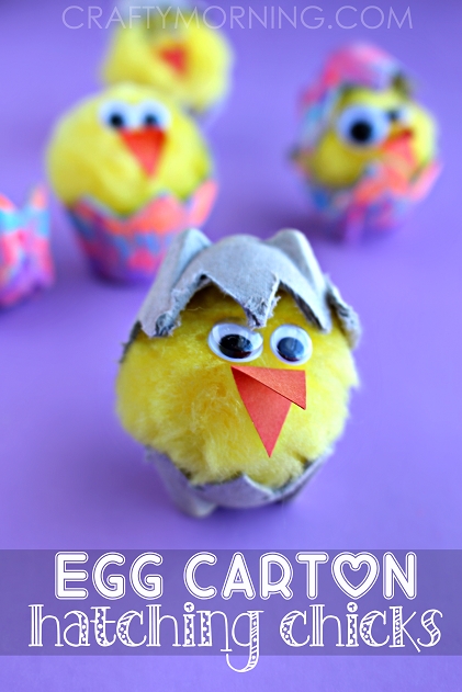 egg-carton-chick-hatching-easter-spring-kids-craft
