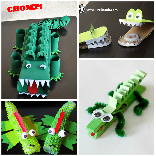 Creative Alligator & Crocodile Crafts for Kids